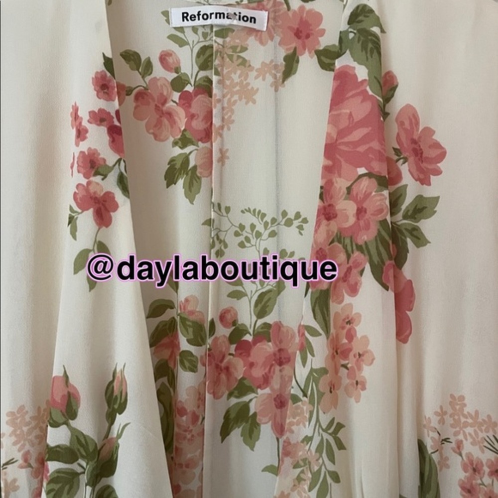Reformation Winslow Dress Corsage - Picture 7 of 7